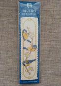 "Blue Tits" Bookmark Cross-stitch Embroidery Kit image