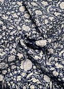 Rose &amp; Hubble 100% cotton poplin "William Morris" (Navy) image