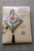 "Delft Tulip" Scissor Keep cross-stitch embroidery kit image