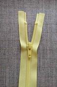 Medium-weight no.5 open-ended zipper (variety of colours/lengths) - Lemon / 26" (66cm) image