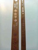 Gold/silver Merry Christmas ribbon - 25mm image