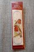 "Robin" Bookmark Cross Stitch Embroidery Kit