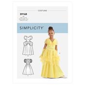 S9168 Children's &amp; Girls' Princess Costumes - 3-4-5-6 image