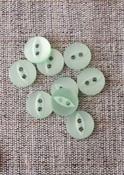 11mm fisheye buttons - Mint