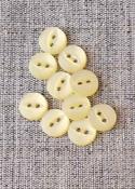 11mm fisheye buttons - Yellow