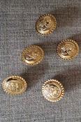 Brass anchor blazer buttons (23mm)