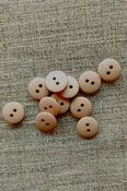 2-hole matte finish buttons - Beige / 14mm image