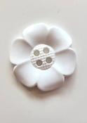 Flower Power giant buttons (60mm) - White image