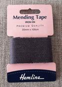 Hemline iron-on repair tape, 38mm (various colours) - Denim