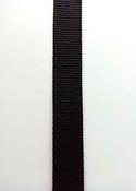 Polypropylene webbing, 25mm (choice of colours) - 25mm / Black