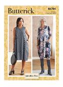 Butterick B6784 Misses' Dress - ZZ (L-XL-XXL) image