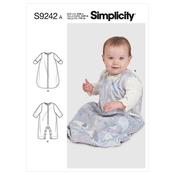 Simplicity Sewing Pattern S9242 Babies' Layette image