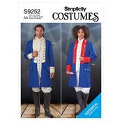 Simplicity Sewing Pattern S9252 Unisex Costumes - AA (34-36-38-40-42) image
