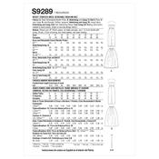 Simplicity Sewing Pattern S9289 Misses' Strapless Dress, Detachable Train &amp; Belt - E5(14-16-18-20-22) image