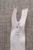 Nylon dress and skirt zips: white/grey/black - 8" (20cm) / White image