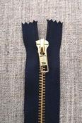 Economy jeans zips (black/navy) - Navy / 4" (10cm) image