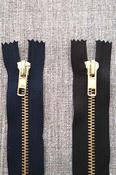 Economy jeans zips (black/navy) - Navy / 6" (15cm) image