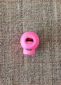 Round spring cord locks (15mm) - Light Pink