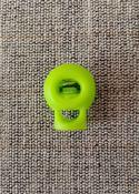Round spring cord locks (15mm) - Lime