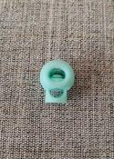 Round spring cord locks (15mm) - Mint