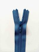 Nylon dress and skirt zips: blues and purples - saxe blue (YKK) / 16"(40cm) image