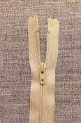 Nylon dress and skirt zips: cream/beige/brown - Honey (YKK) / 16" (40cm) image
