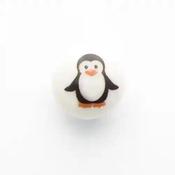 "Pippa Penguin" picture buttons,15mm