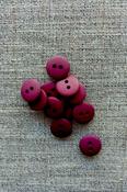 2-hole matte finish buttons - Wine / 11mm image