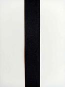 Double-faced satin ribbon (25mm / 1") - Black image