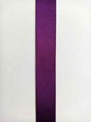 Double-faced satin ribbon (25mm / 1") - Purple image
