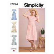 Simplicity Sewing Pattern S9324 Misses' Dresses - R5 (14-16-18-20-22) image