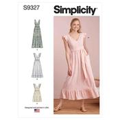 Simplicity Sewing Pattern S9327 Misses' Dresses - H5 (6-8-10-12-14) image