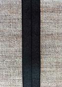 20mm fold-over elastic - Black (20mm)