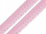 Decorative elastic (15mm) - Pink image