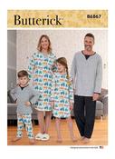 B6867A Misses', Men's, Children's, Boys', Girls' Top, Tunic and Pants image