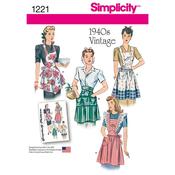S1221A Women's Vintage Aprons image