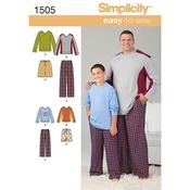 S1505A Husky Boys' &amp; Big &amp; Tall Men's Tops and Trousers image