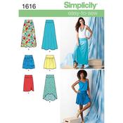 S1616 Women's Knit or Woven Skirts - K5 (8-10-12-14-16) image