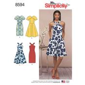 S8594 Pattern Women’s / Petite Women’s Dresses - R5 (14-16-18-20-22) image