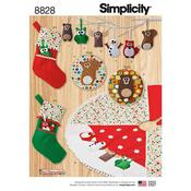 S8828_OS Pattern 8828 Holiday Decorating image