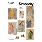 Simplicity Sewing Pattern S9448 Misses' Dickey Set image