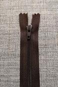 Nylon dress and skirt zips: cream/beige/brown - Brown / 7" (special) image