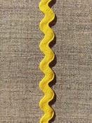 Ric-rac (rick-rack) - Yellow / 20mm