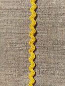 Ric-rac (rick-rack) - Yellow / 9mm