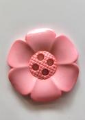 Flower Power giant buttons (60mm) - Pink image