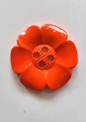 Flower Power giant buttons (60mm) - Red image