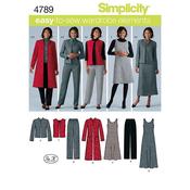 S4789 Women's &amp; Plus Size Smart and Casual Wear - AA (10-12-14-16-18)