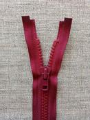 YKK Vislon heavy-duty open-ended zips (no.8) - Wine / 26" (66cm) image