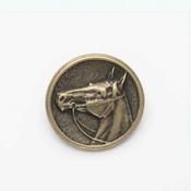 Horse's head button (23mm)