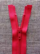 Medium-weight no.5 open-ended zipper (variety of colours/lengths) - Fuchsia / 22" (56cm) image